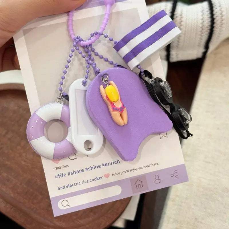 Floating Key Ring – Buoyant EVA Keychain for Water Sports Floating Keychain Axl