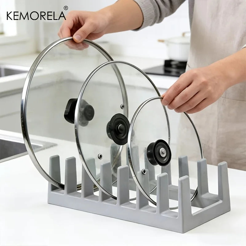 KEMORELA Kitchen Storage Rack – Pot Lid, Dish & Board Holder Kitchen Storage Rack Axl