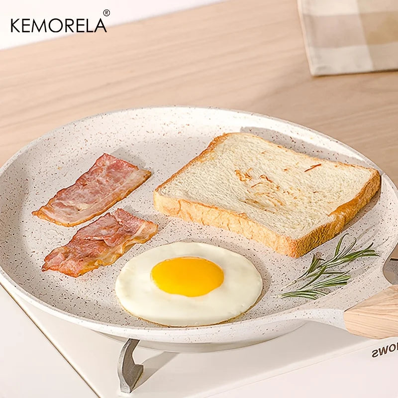 KEMORELA Ceramic Non-Stick Pan 20/24/28cm – Pancake & Omelette Ceramic Frying Pan Axl