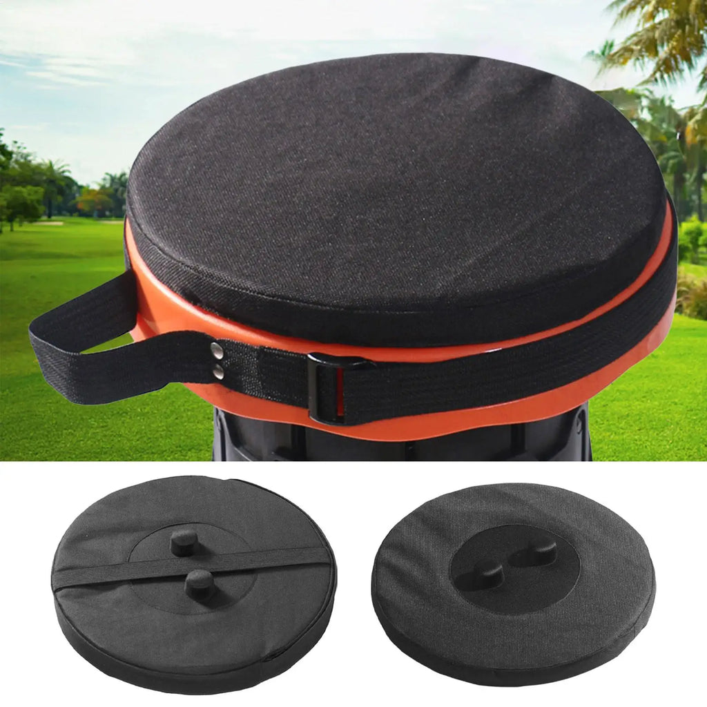 Waterproof Round Stool Cushion – Oxford Cloth Camping Seat Pad Camping Seat Cushion Axl