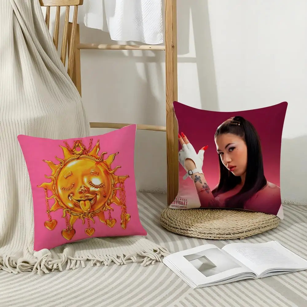 Linen Cotton Cushion Cover | Animal Print Hidden Zipper Pillowcase Cushion Cover Axl
