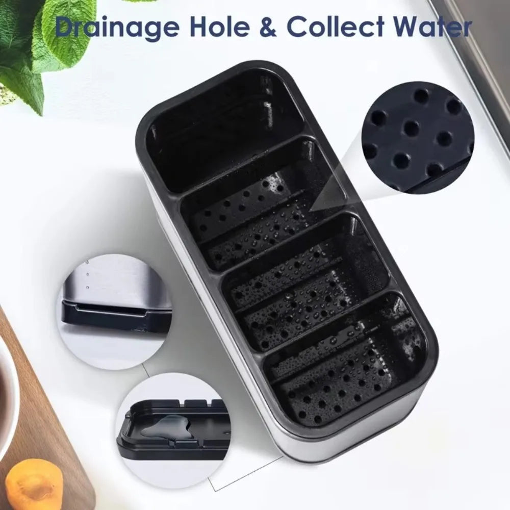Kitchen Cutlery Organizer – Knife, Spoon & Fork Holder Tray Utensil Holder Tray Axl