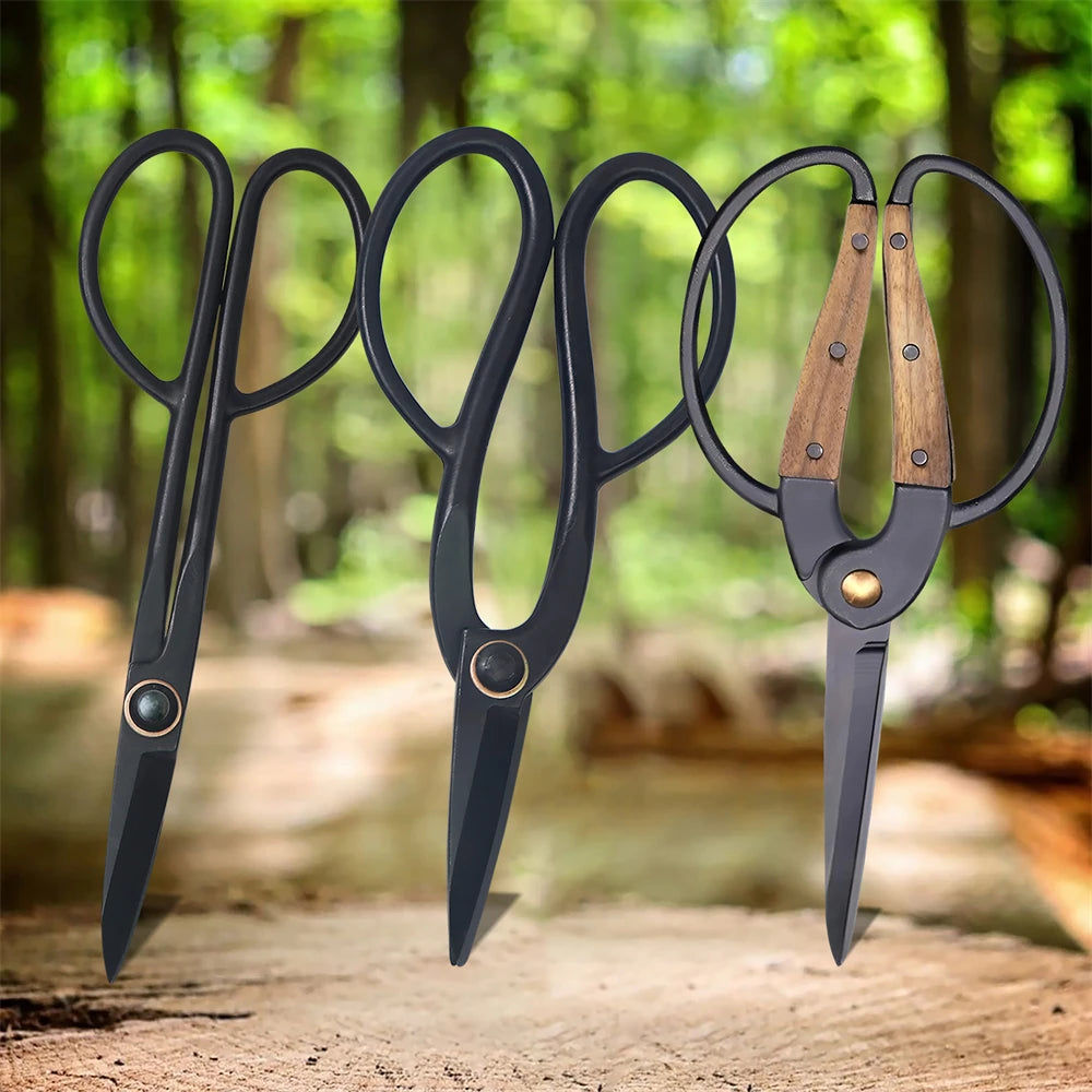 High Carbon Steel Pruning Shears – Fruit Tree & Garden Pruner Pruning Shears Axl Garden Shears-3PCS