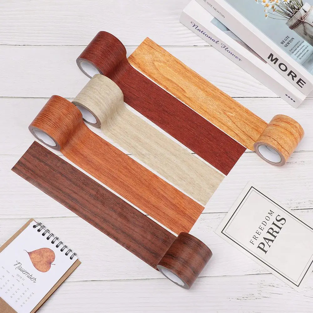 Wood Grain Furniture Repair Tape – Waterproof Skirting Sticker Furniture Repair Tape Axl