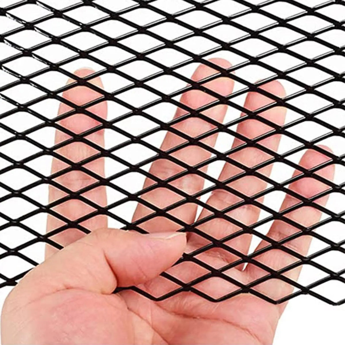 Trimmable Aluminum Car Grille Mesh Roll 100x33cm | Universal Car Grille Mesh Axl