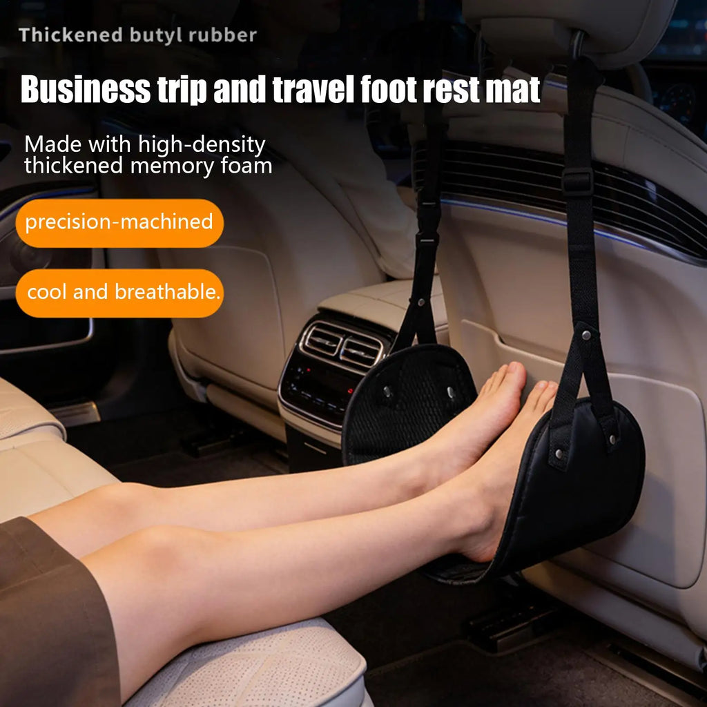 Travel Foot Hammock – Airplane Leg Rest & Foot Sling Travel Foot Hammock Axl