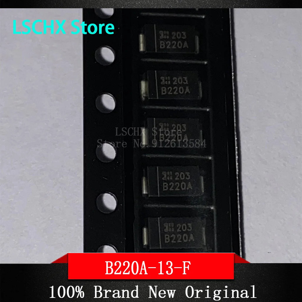 SMD Schottky Diode DO-214AC B340A B220A B260A – 10 to 100 PCS SMD Schottky Diode Axl B240A-13-F 10PCS