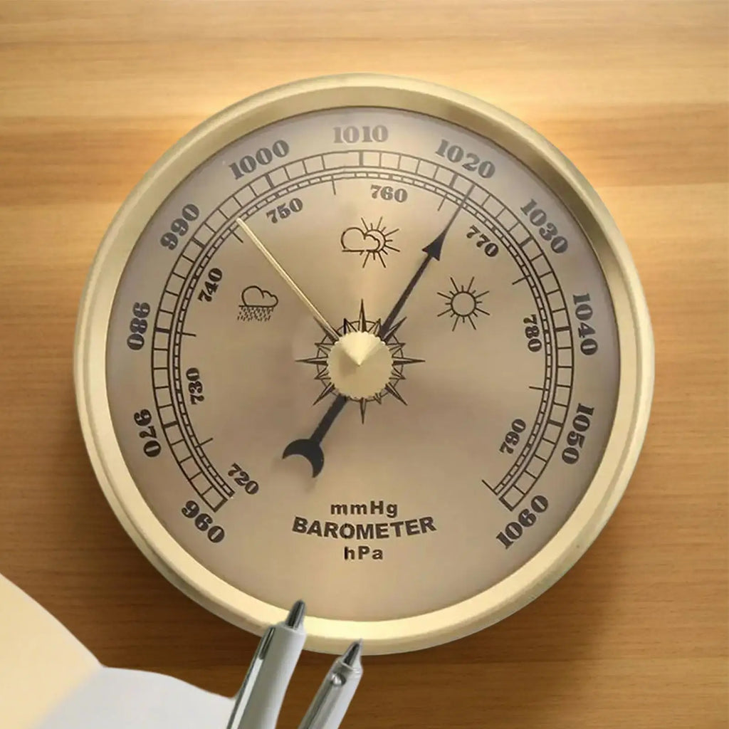 Portable Barometric Pressure Gauge – Outdoor Weather Barometer Portable Barometer Axl