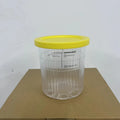 Replacement Pint Containers with Lids for Ninja Creami NC500 NC501 Ice Cream Containers Axl YELLOW As whown