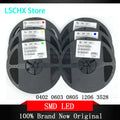 SMD LED Diodes Kit 0402–1210 | 2000–4000 PCS Mixed Colors SMD LED Kit Axl 0805 pink 3000pcs