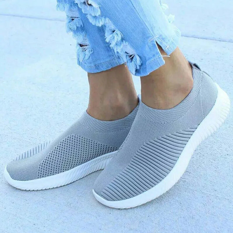 HAJINK Women's Slip-On Sneakers – Breathable Casual Sports Shoes Slip-On Sneakers Axl