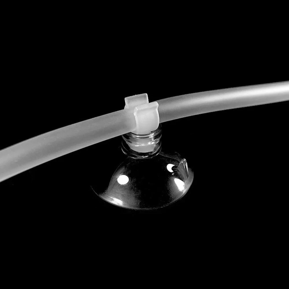 10-Pack Aquarium Suction Cup Clips – Air Line Tube Holder Aquarium Tube Clips Axl