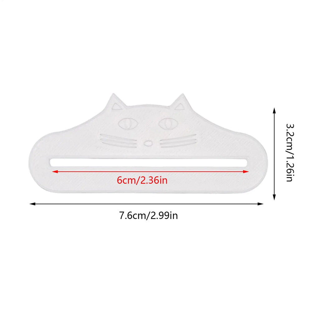 Cat Treat Feeder Spoon – 3D Printed Wet Food Pouch Squeezer Pet Treat Dispenser Axl