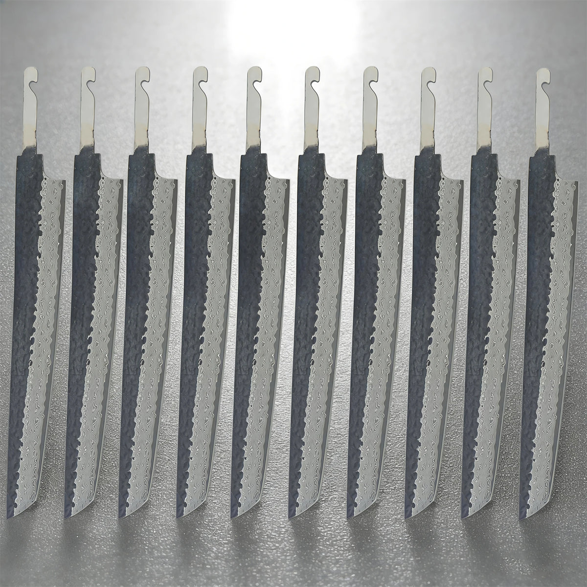 67-Layer Damascus Steel Sashimi Knife Blank Blade DIY Kit Knife Blank Blade Axl