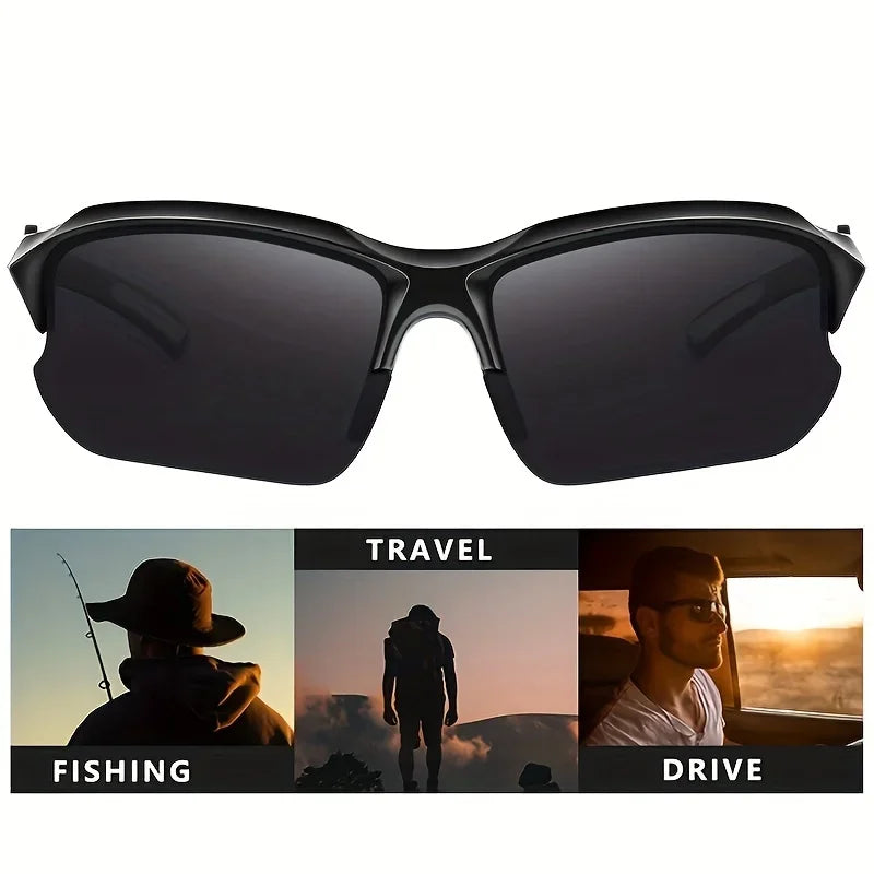 Polarized Sports Sunglasses – Windproof Eyewear Men & Women Polarized Sports Sunglasses Axl