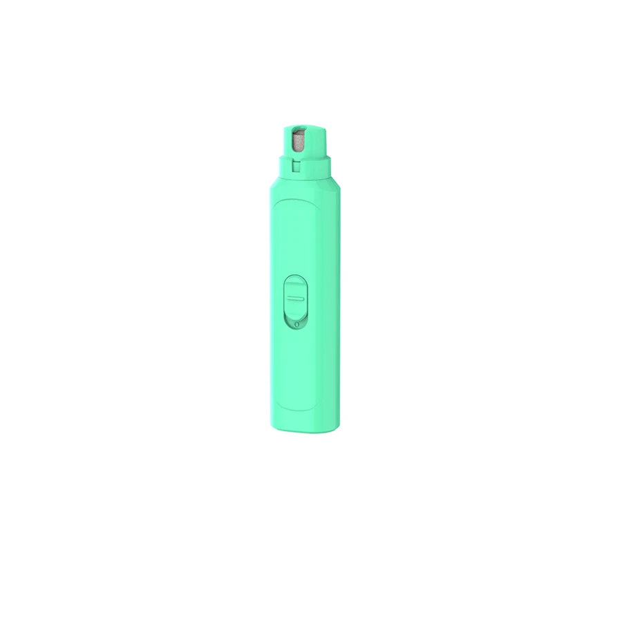 Electric Pet Nail Grinder for Cats & Dogs – Battery Powered Pet Nail Grinder Axl green