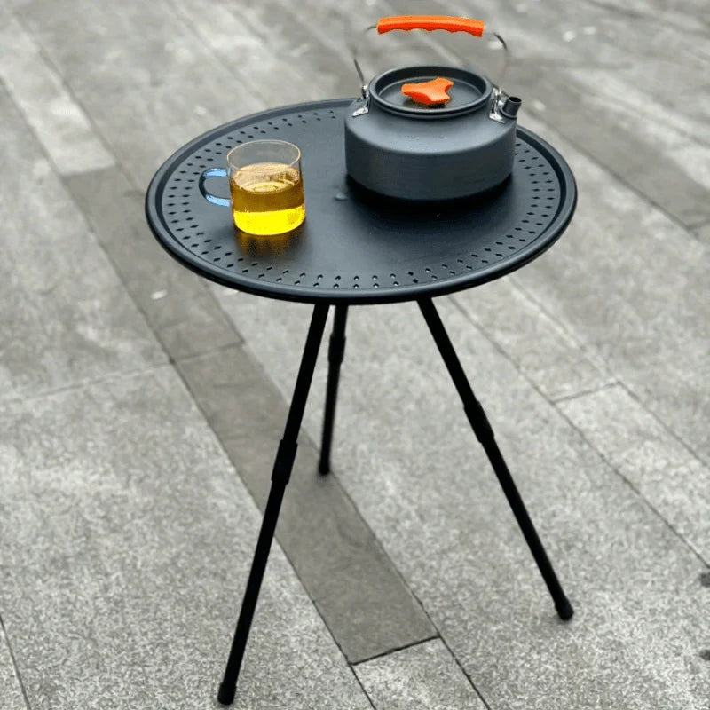 Portable Folding Round Camping Table – Lightweight Outdoor Folding Outdoor Table Axl