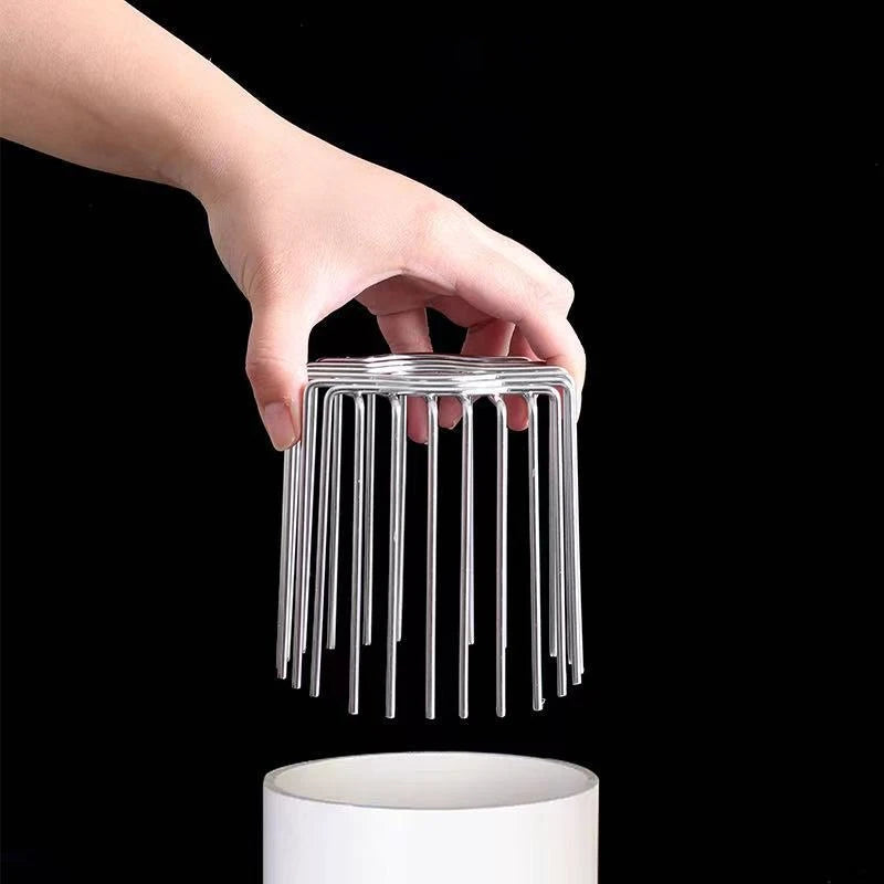 304 Stainless Steel Drain Strainer Cap – Gutter & Floor Guard Drain Strainer Cap Axl