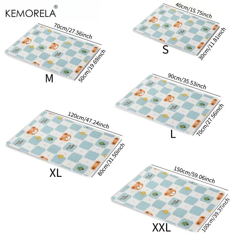 Kemorela 2-Pack Washable Dog Training Mats – Car, Home & Outdoor Dog Training Mat Axl