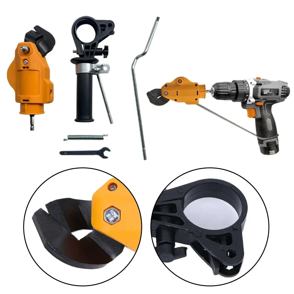 Drill-to-Shear Attachment – Electric Drill Sheet Metal Cutter Drill Shear Attachment Axl