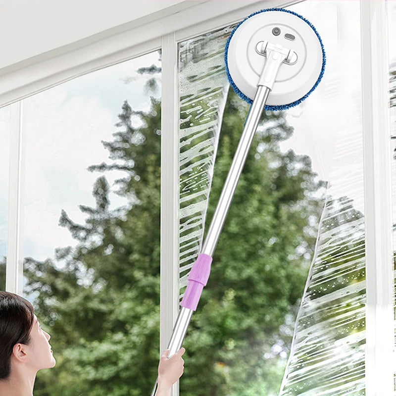 BALASHOV Cordless Electric Spin Mop – 2-in-1 Wet & Dry Cleaner Electric Spin Mop Axl