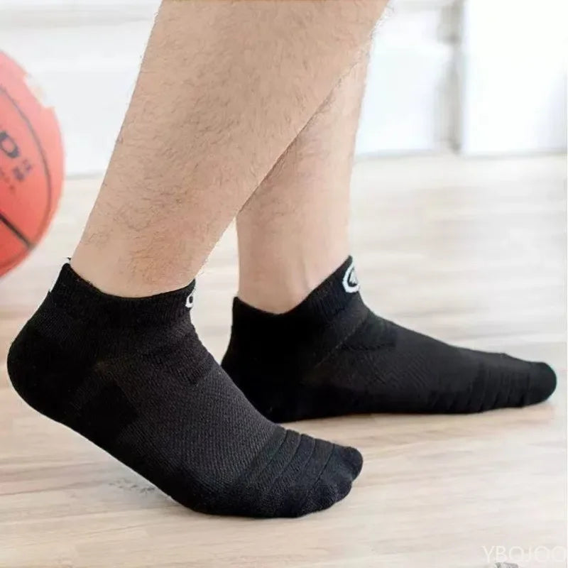 3-Pack Cotton Mesh Sports Socks – Breathable Low-Cut Ankle Socks Athletic Ankle Socks Axl
