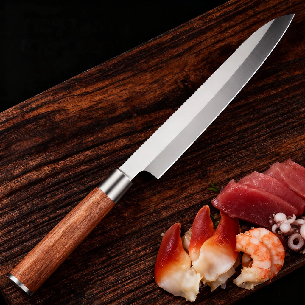High Carbon Sashimi Knife – Sushi Salmon Chef Knife Sashimi Chef Knife Axl Sashimi Knife