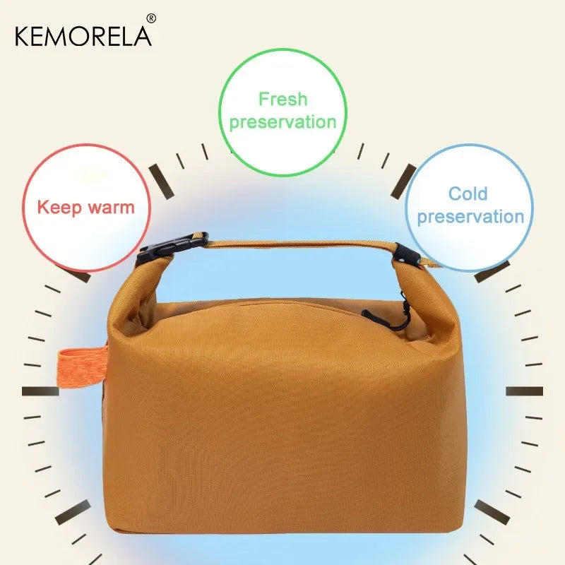 Large Insulated Lunch Bag – Aluminum Foil Bento Cooler Bag Insulated Lunch Bag Axl