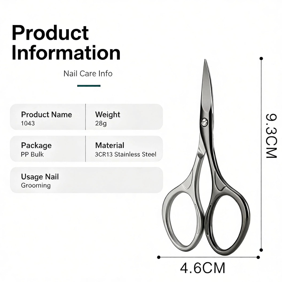Stainless Steel Curved Nail Clippers & Hangnail Trimmer Nail Clipper Set Axl black