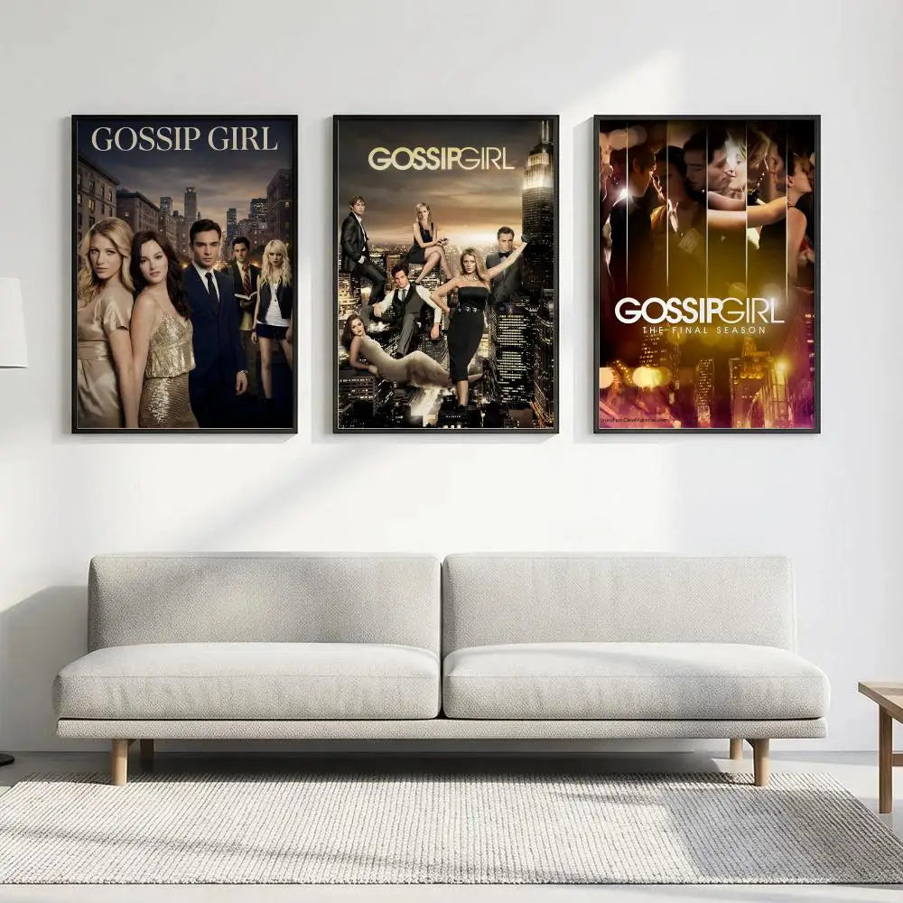 Gossip Girl HD Art Poster – Waterproof Aesthetic Wall Decor Wall Art Poster Axl