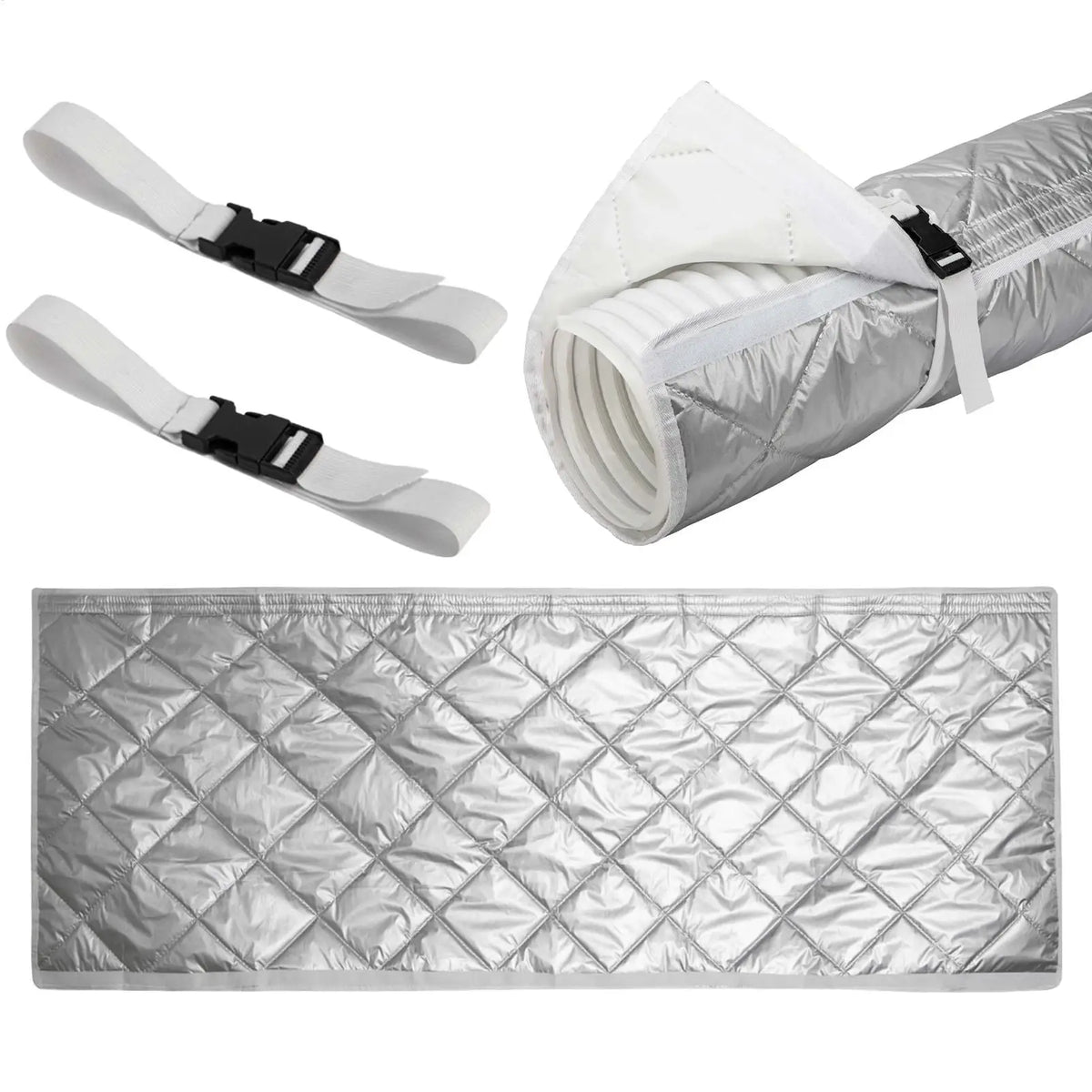 AC Insulated Hose Wrap Cover – 5.9" Exhaust Duct Protector AC Hose Cover Axl