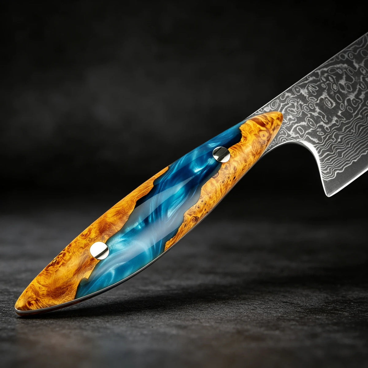 XITUO Damascus Chef Knife Set – 67-Layer VG10 Steel, 1-3 Pcs Damascus Kitchen Knife Set Axl