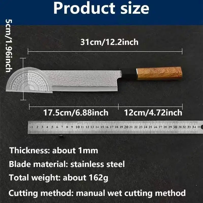 Stainless Steel Chef Knife – Sharp Meat & Vegetable Slicer Chef Knife Axl