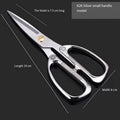 Multifunction Zinc Alloy Kitchen & Tailor Scissors | Cutting Tool Multifunction Scissors Axl K26silverJD