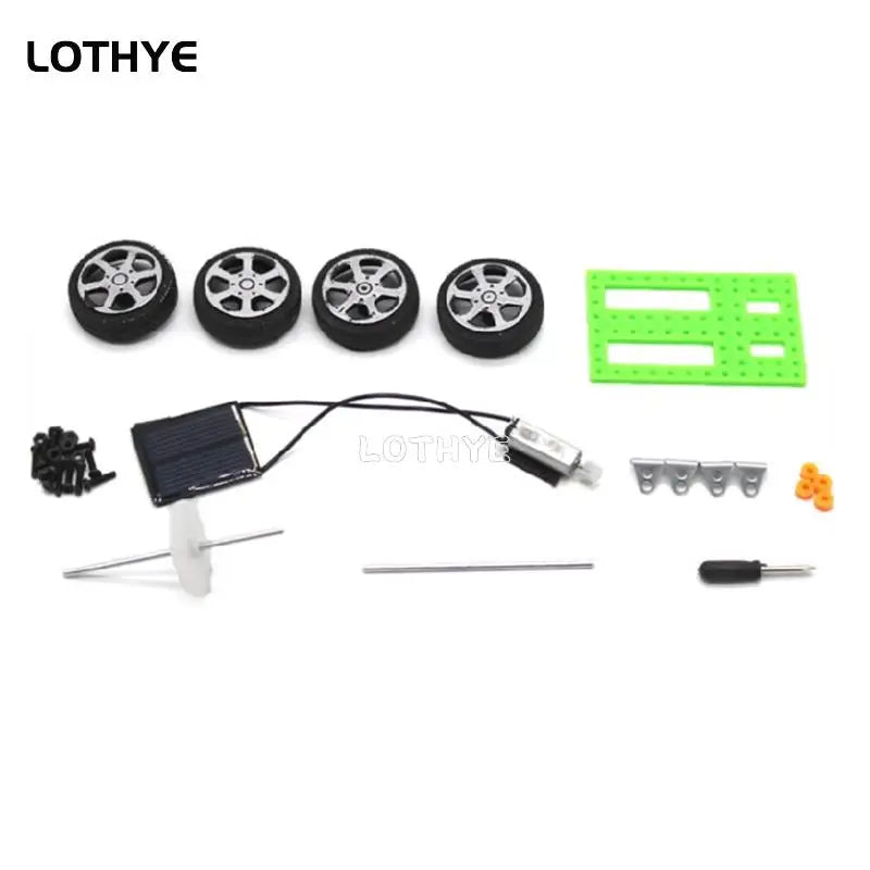 DIY Solar Powered Mini Car Kit – STEM Building Toy for Kids STEM Building Kit Axl