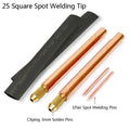 DIY Battery Spot Welding Pen – Copper Core 3mm Handheld Kit Spot Welding Pen Axl 25 square No plug