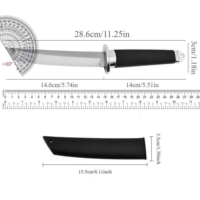 Damascus Steel Kitchen Knife – Japanese Chef Knife | 18cm Damascus Kitchen Knife Axl Kitchen knife B