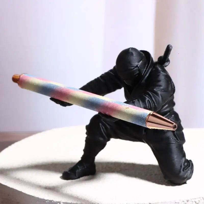 Ninja Style Pen Holder – Creative Desk Organizer & Gift Pen Holder Axl