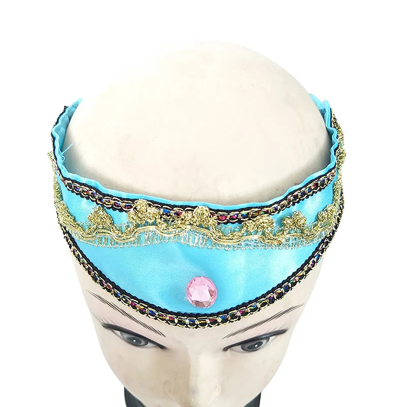Girls Arabian Princess Crystal Headband – Cosplay Party Accessory Crystal Hair Headband Axl