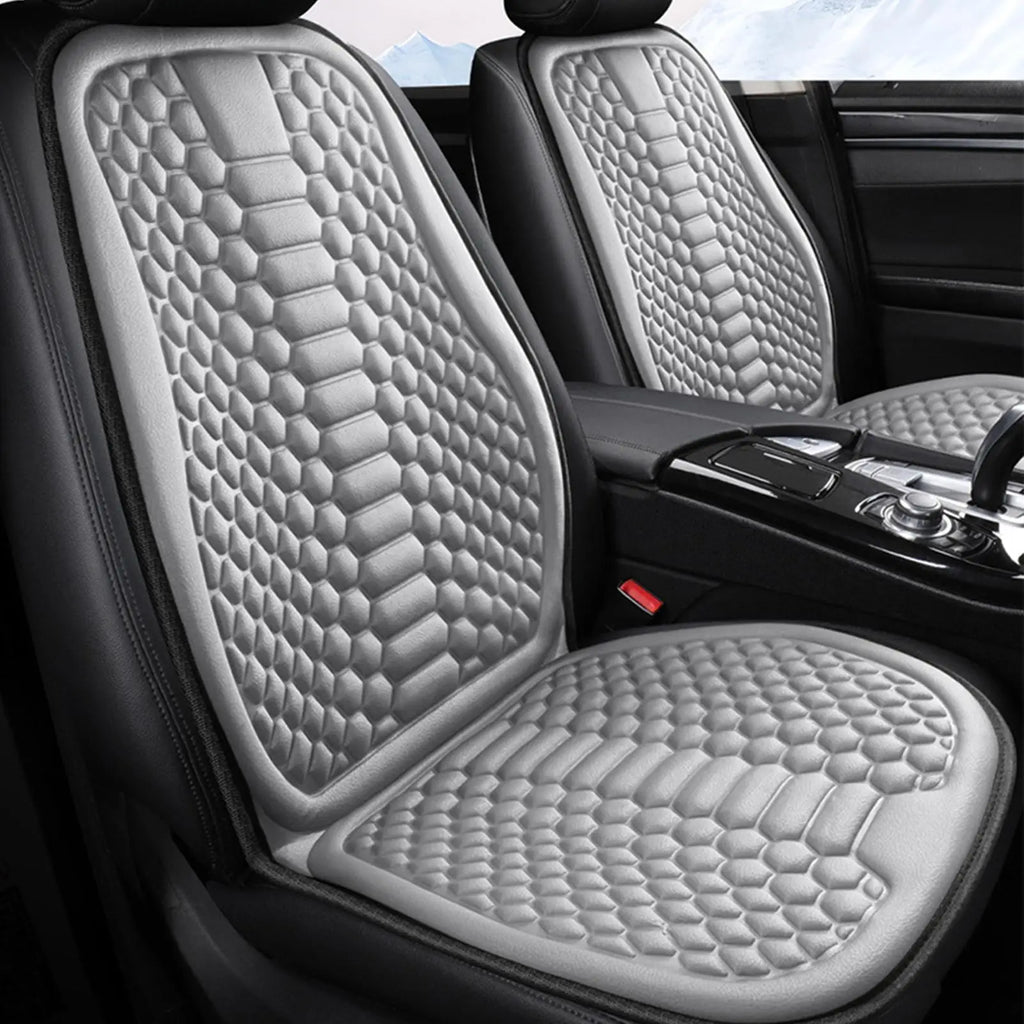 Cooling Car Seat Cushion – Breathable Ice Silk Massage Pad Car Seat Cushion Axl