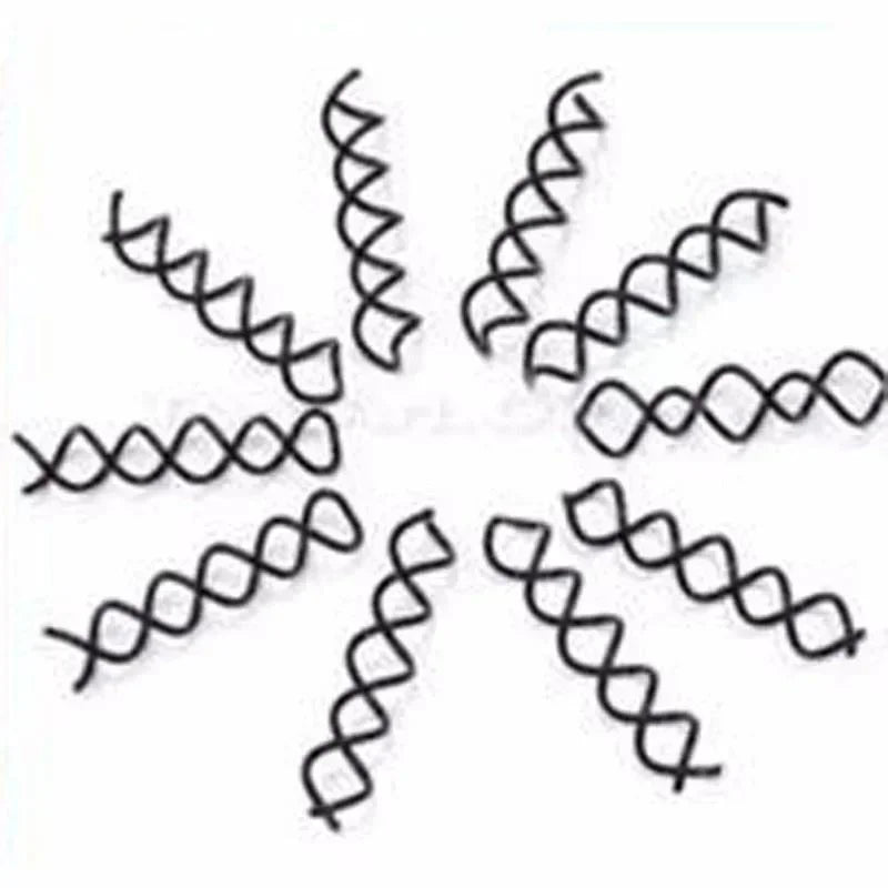10-Pack Spiral Spin Hair Pins – Twist Bun Clips for Women Spiral Hair Pins Axl black