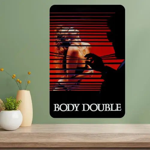 Body Double Classic Movie Metal Poster Sign | Vintage Wall Art Metal Wall Sign Axl aluminum sign aluminum 40x30cm