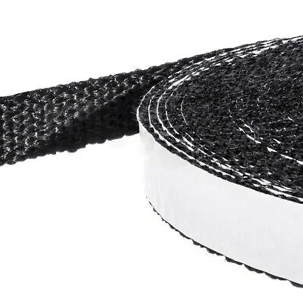 Fiberglass Fireplace Door Seal Rope | Self-Adhesive Gasket 2m Fireplace Seal Rope Axl