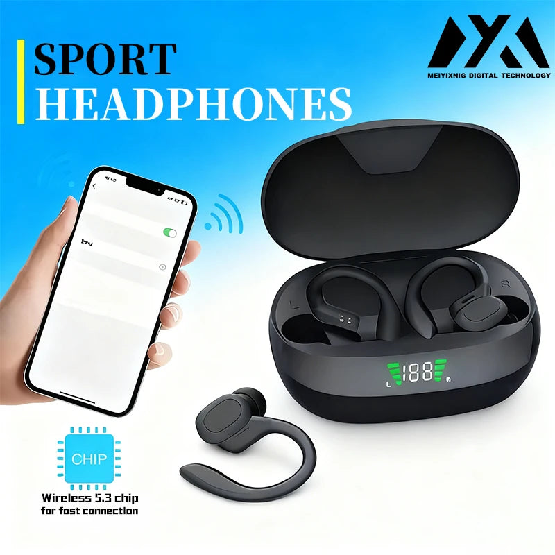 SP16 True Wireless Earbuds – HiFi Sports Ear Hook Headset Wireless Earbuds Axl
