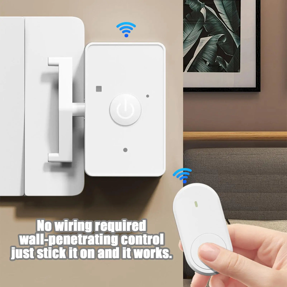 Wireless Remote Button Pusher – No-Wiring Light Switch Control Wireless Button Pusher Axl