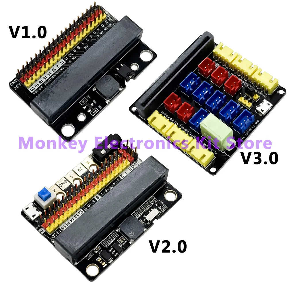 Micro:bit Expansion Board V1/V2/V3 – Python Dev Connector Expansion Board Axl