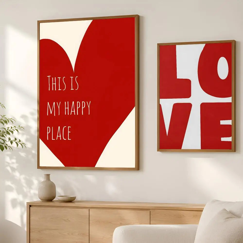 This Is My Happy Place Self-Stick Wall Art Poster | HD Décor Wall Art Poster Axl