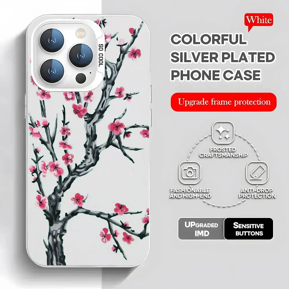 Vaporwave Arizona Tea iPhone Case | Anti-Scratch Plating Cover iPhone Phone Case Axl
