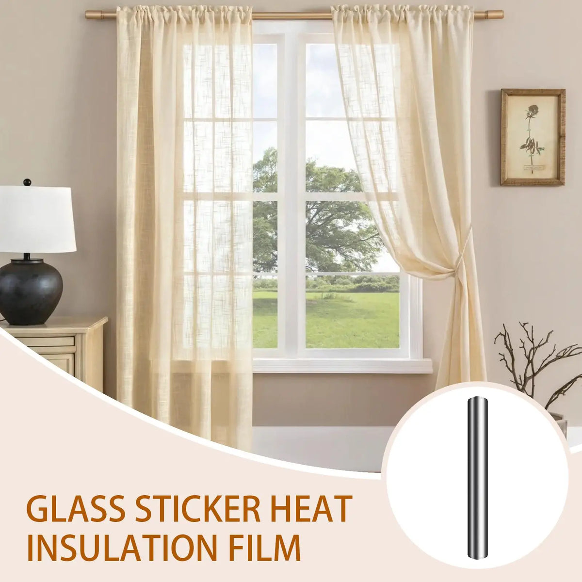 One-Way Mirror Window Privacy Film | Anti-UV Sun Blocking Window Privacy Film Axl