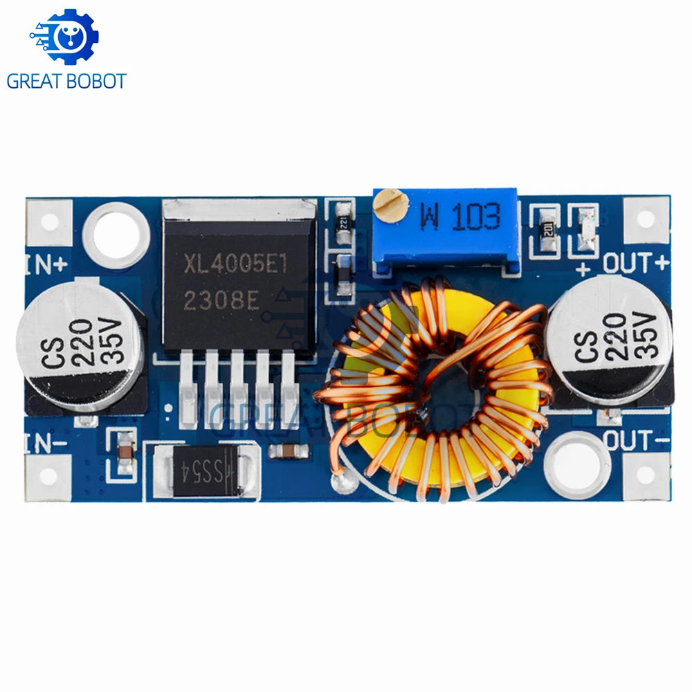 XL4005 DC-DC Step-Down 5A Adjustable Power Supply Module Voltage Regulator Module Axl